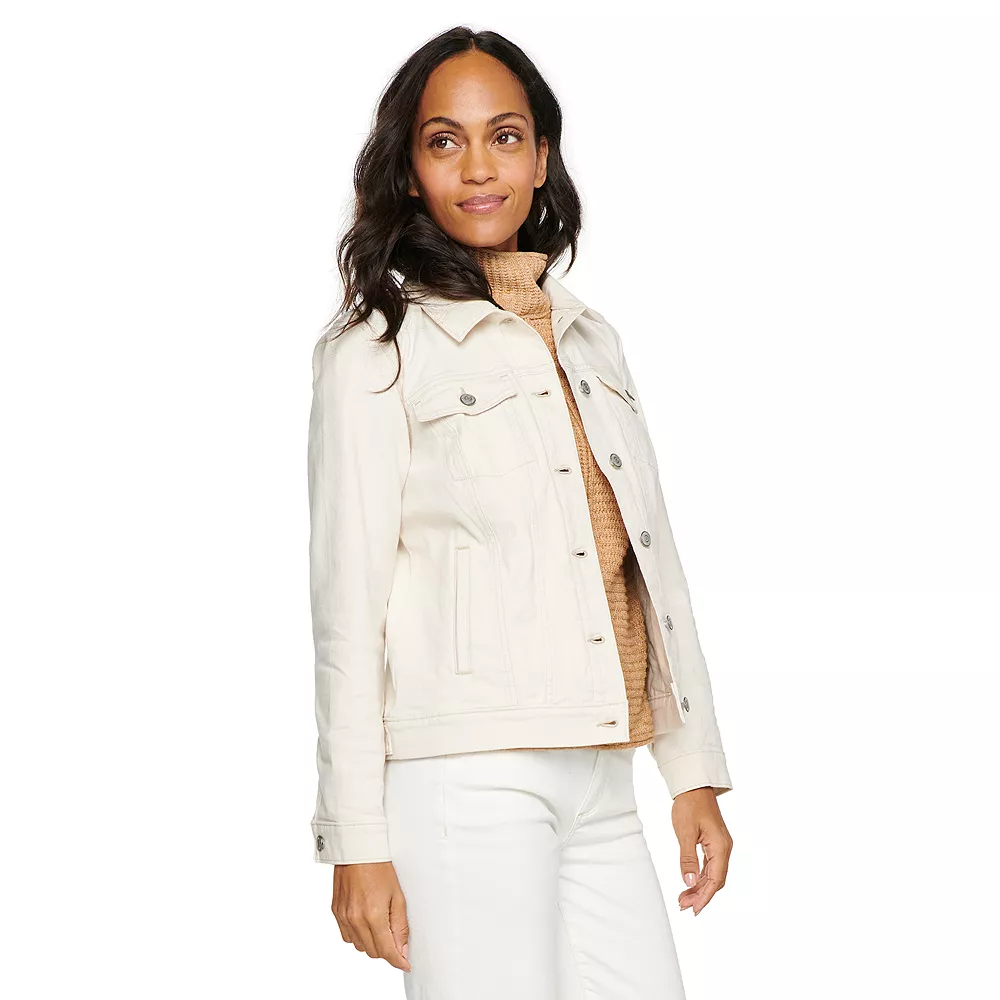 Women's Sonoma Goods For Life® Jean Jacket 2 Women's Sonoma Goods For Life® Jean Jacket - Image 2