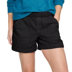 Women's Sonoma Goods For Life® Easy Pull-On 5" Utility Shorts 15 Women's Sonoma Goods For Life® Easy Pull-On 5" Utility Shorts -Sonoma Goods For Life Shop 5243307 Black