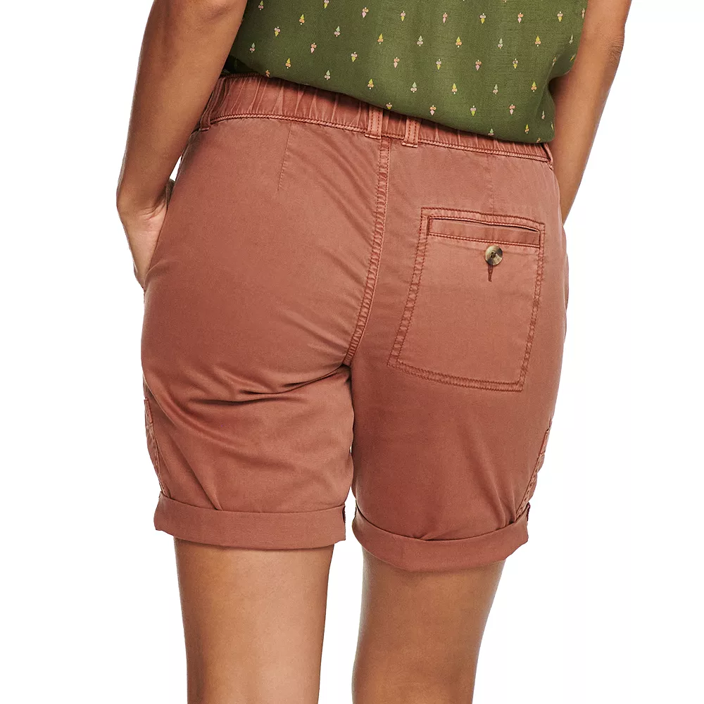 Women's Sonoma Goods For Life® Comfort Waist Utility Bermuda Shorts 11 Women's Sonoma Goods For Life® Comfort Waist Utility Bermuda Shorts - Image 11