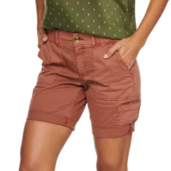 Women's Sonoma Goods For Life® Comfort Waist Utility Bermuda Shorts 17 Women's Sonoma Goods For Life® Comfort Waist Utility Bermuda Shorts -Sonoma Goods For Life Shop 5243469 Cinnamon