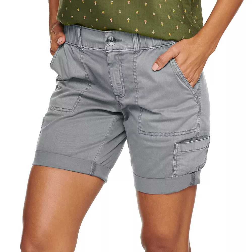 Women's Sonoma Goods For Life® Comfort Waist Utility Bermuda Shorts 5 Women's Sonoma Goods For Life® Comfort Waist Utility Bermuda Shorts - Image 5