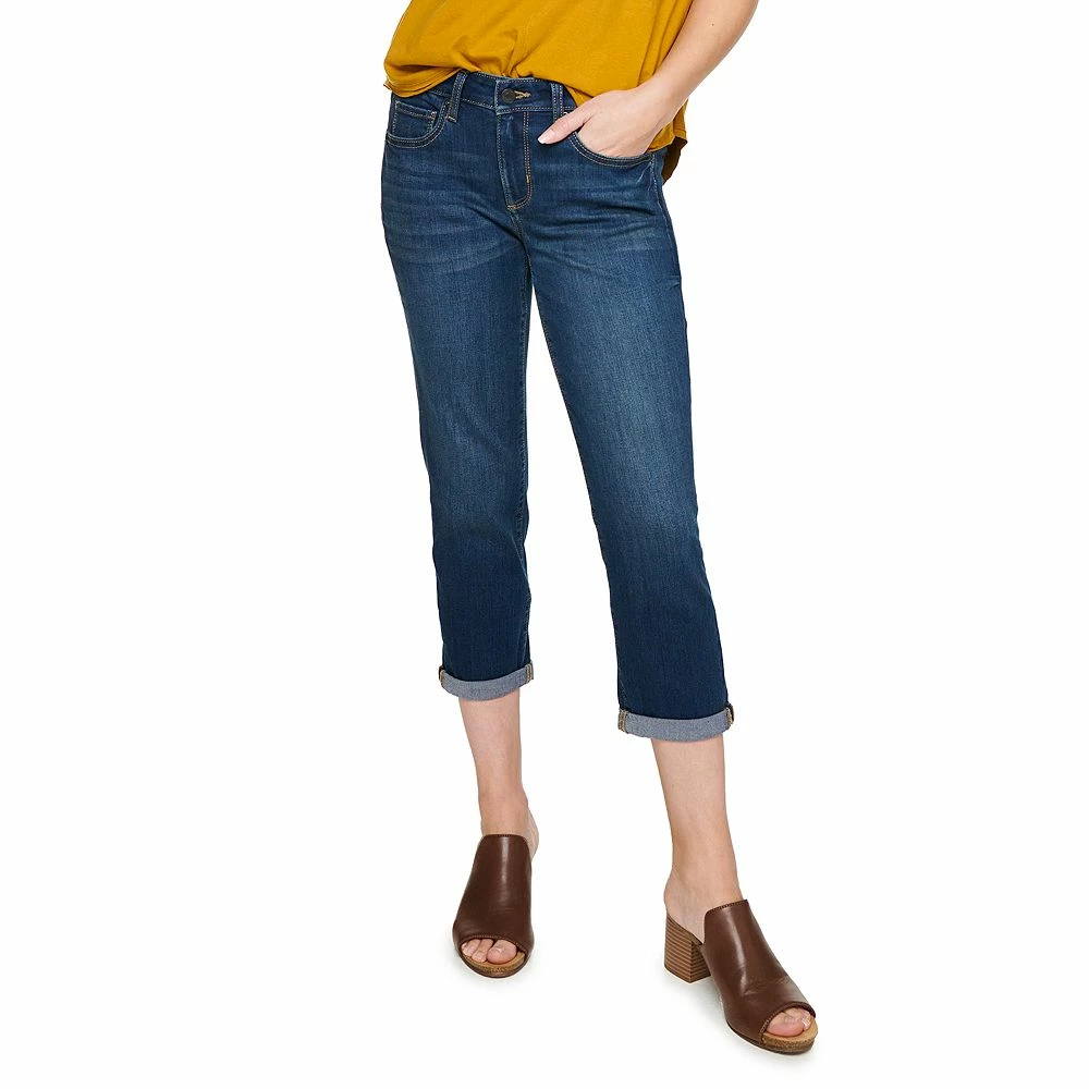 Women's Sonoma Goods For Life® Mid-Rise Capri Jeans 4 Women's Sonoma Goods For Life® Mid-Rise Capri Jeans - Image 4
