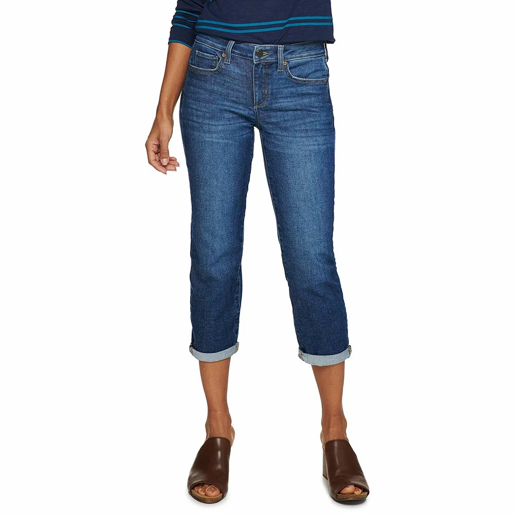 Women's Sonoma Goods For Life® Mid-Rise Capri Jeans 2 Women's Sonoma Goods For Life® Mid-Rise Capri Jeans - Image 2