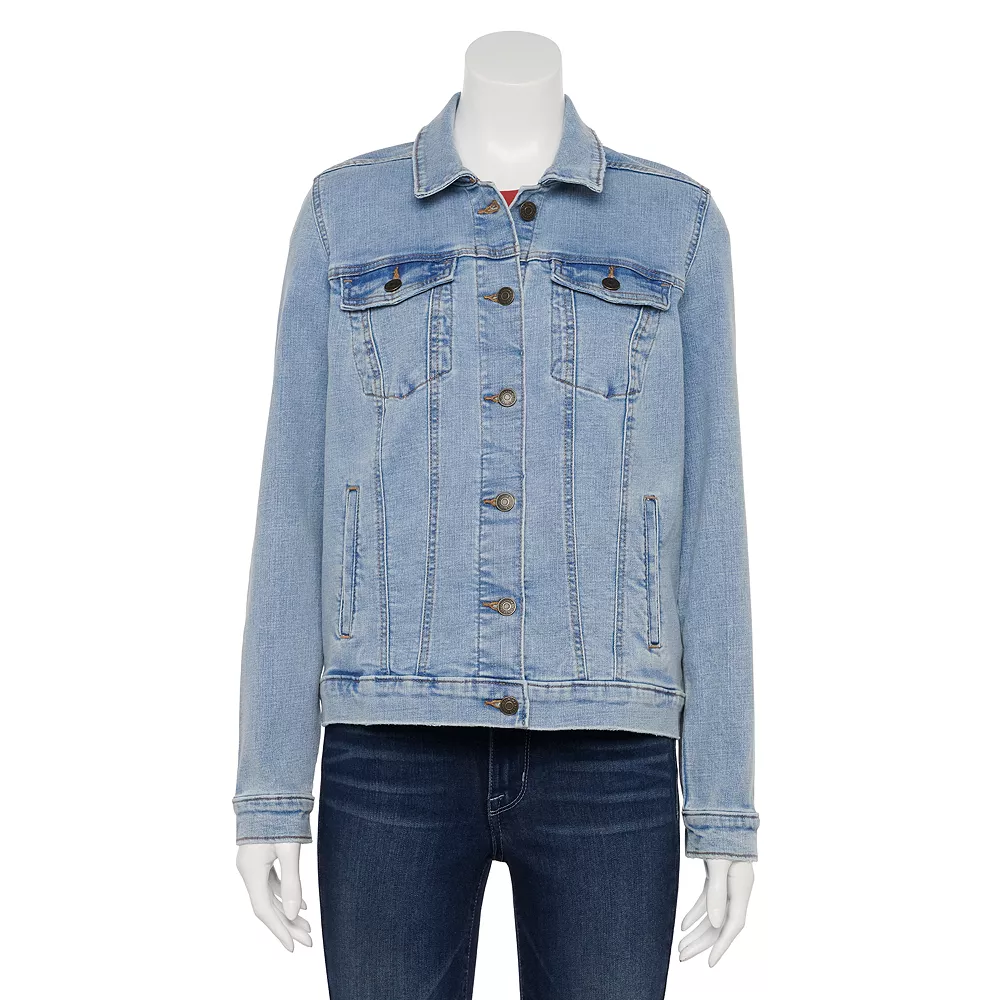 Petite Sonoma Goods For Life® Jean Jacket 2 Petite Sonoma Goods For Life® Jean Jacket - Image 2