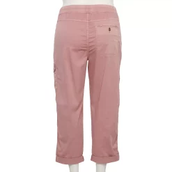 Plus Size Sonoma Goods For Life® Comfort Waist Utility Capri Pants -Sonoma Goods For Life Shop 5258066 ALT