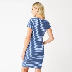 Maternity Sonoma Goods For Life® Everyday T-Shirt Dress -Sonoma Goods For Life Shop 5263018 ALT