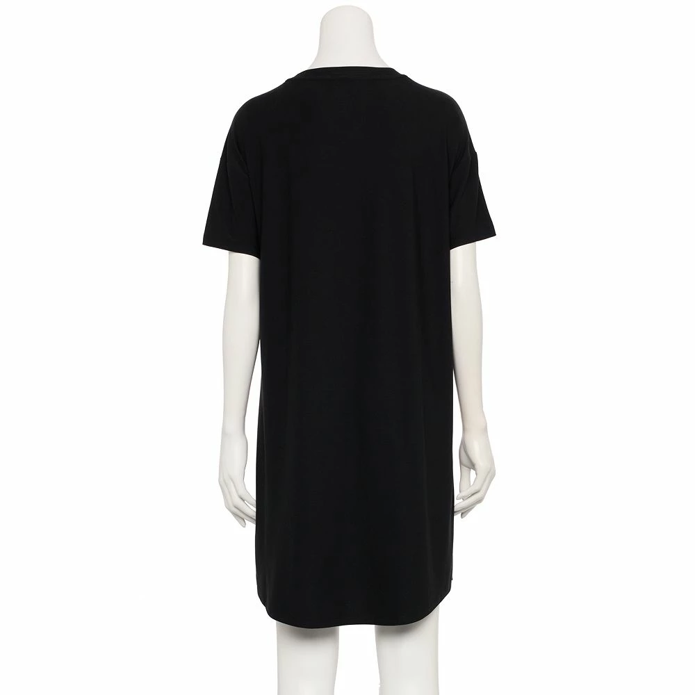 Women's Sonoma Goods For Life® Graphic Short Sleeve Sleepshirt 2 Women's Sonoma Goods For Life® Graphic Short Sleeve Sleepshirt - Image 2