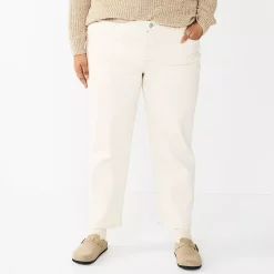 Plus Size Sonoma Goods For Life® Premium Rolled Girlfriend Jeans -Sonoma Goods For Life Shop 5272706 Underwood