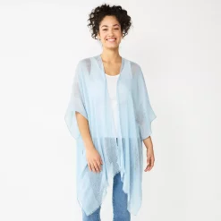 Women's Sonoma Goods For Life® Open Weave Ruana 11 Women's Sonoma Goods For Life® Open Weave Ruana -Sonoma Goods For Life Shop 5291757 Mystic Creek