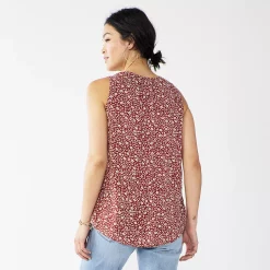 Women's Sonoma Goods For Life® V-Neck Tank -Sonoma Goods For Life Shop 5297402 ALT