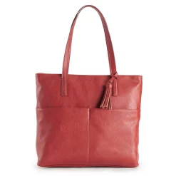 Sonoma Goods For Life® Large Pocket Tote Bag -Sonoma Goods For Life Shop 5323330 Red Dahlia