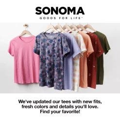 Women's Sonoma Goods For Life® Crewneck Tee -Sonoma Goods For Life Shop 5484998 ALT99