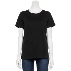Women's Sonoma Goods For Life® Crewneck Tee -Sonoma Goods For Life Shop 5484998 Black
