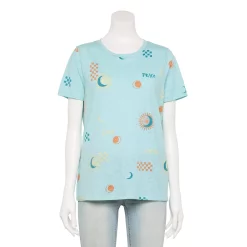 Women's Sonoma Goods For Life® Crewneck Tee -Sonoma Goods For Life Shop 5484998 Blue Suns Moons