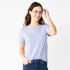 Women's Sonoma Goods For Life® Crewneck Tee -Sonoma Goods For Life Shop 5484998 Light Purple
