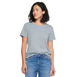 Women's Sonoma Goods For Life® Crewneck Tee -Sonoma Goods For Life Shop 5484998 Light Purple Nep