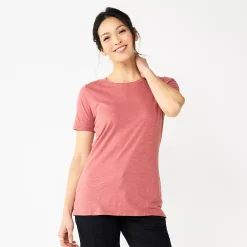 Women's Sonoma Goods For Life® Crewneck Tee -Sonoma Goods For Life Shop 5484998 Mauve