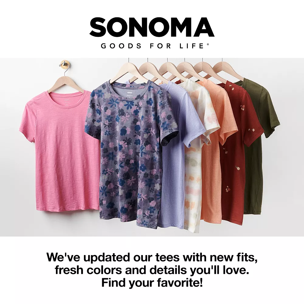 Women's Sonoma Goods For Life® Everyday V-Neck Tee 91 Women's Sonoma Goods For Life® Everyday V-Neck Tee - Image 91
