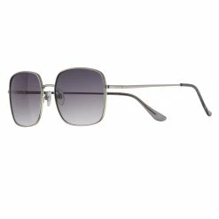 Women's Sonoma Goods For Life® 58mm Large Metal Square Sunglasses -Sonoma Goods For Life Shop 5486588 Silver