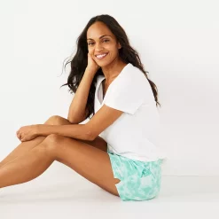 Women's Sonoma Goods For Life® Pajama Shorts -Sonoma Goods For Life Shop 5490352 ALT2