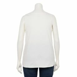 Plus Size Sonoma Goods For Life® V-Neck Swing Tank -Sonoma Goods For Life Shop 5497118 ALT