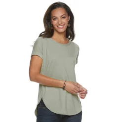 Women's Sonoma Goods For Life® Supersoft Dolman Tunic 48 Women's Sonoma Goods For Life® Supersoft Dolman Tunic -Sonoma Goods For Life Shop 5499245 Green Gray
