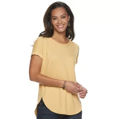 Women's Sonoma Goods For Life® Supersoft Dolman Tunic 64 Women's Sonoma Goods For Life® Supersoft Dolman Tunic -Sonoma Goods For Life Shop 5499245 Light Yellow