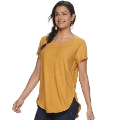 Women's Sonoma Goods For Life® Supersoft Dolman Tunic 46 Women's Sonoma Goods For Life® Supersoft Dolman Tunic -Sonoma Goods For Life Shop 5499245 Mustard