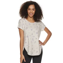 Women's Sonoma Goods For Life® Supersoft Dolman Tunic 57 Women's Sonoma Goods For Life® Supersoft Dolman Tunic -Sonoma Goods For Life Shop 5499245 Purple Floral