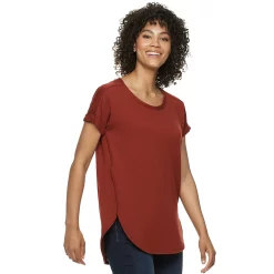 Women's Sonoma Goods For Life® Supersoft Dolman Tunic 51 Women's Sonoma Goods For Life® Supersoft Dolman Tunic -Sonoma Goods For Life Shop 5499245 Rust
