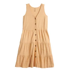 Women's Sonoma Goods For Life® Sleeveless Tiered Knit Dress 13 Women's Sonoma Goods For Life® Sleeveless Tiered Knit Dress -Sonoma Goods For Life Shop 5501602 ALT5