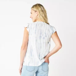 Maternity Sonoma Goods For Life® Over-The-Belly Panel Jean Shorts -Sonoma Goods For Life Shop 5514842 ALT