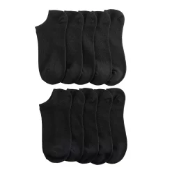 Women's Sonoma Goods For Life® 10-Pack No Show Marled Socks -Sonoma Goods For Life Shop 5521589 Black