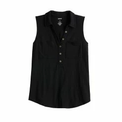 Women's Sonoma Goods For Life® Popover V-neck Utility Tank -Sonoma Goods For Life Shop 5522895 ALT5