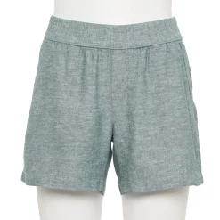 Women's Sonoma Goods For Life® 5" Pull-On Easy Shorts -Sonoma Goods For Life Shop 5526329 Nostalgic Green