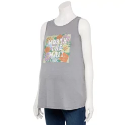 Maternity Sonoma Goods For Life® Graphic Muscle Tank -Sonoma Goods For Life Shop 5529124 Worth The Wait