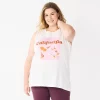 Plus Size Sonoma Goods For Life® Graphic Muscle Tank