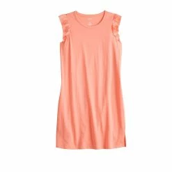 Women's Sonoma Goods For Life® Ruffle Sleeveless Knit Dress -Sonoma Goods For Life Shop 5535468 ALT5