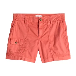 Women's Sonoma Goods For Life® Comfort Waist 5" Utility Shorts -Sonoma Goods For Life Shop 5542176 ALT5