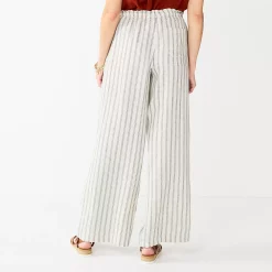 Women's Sonoma Goods For Life® Wide-Leg Linen Blend Pants 11 Women's Sonoma Goods For Life® Wide-Leg Linen Blend Pants -Sonoma Goods For Life Shop 5545402 ALT