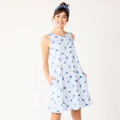 Women's Sonoma Goods For LifeĀ® Sleeveless Swing Dress