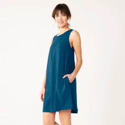 Women's Sonoma Goods For Life® Sleeveless Swing Dress -Sonoma Goods For Life Shop 5546448 Navy
