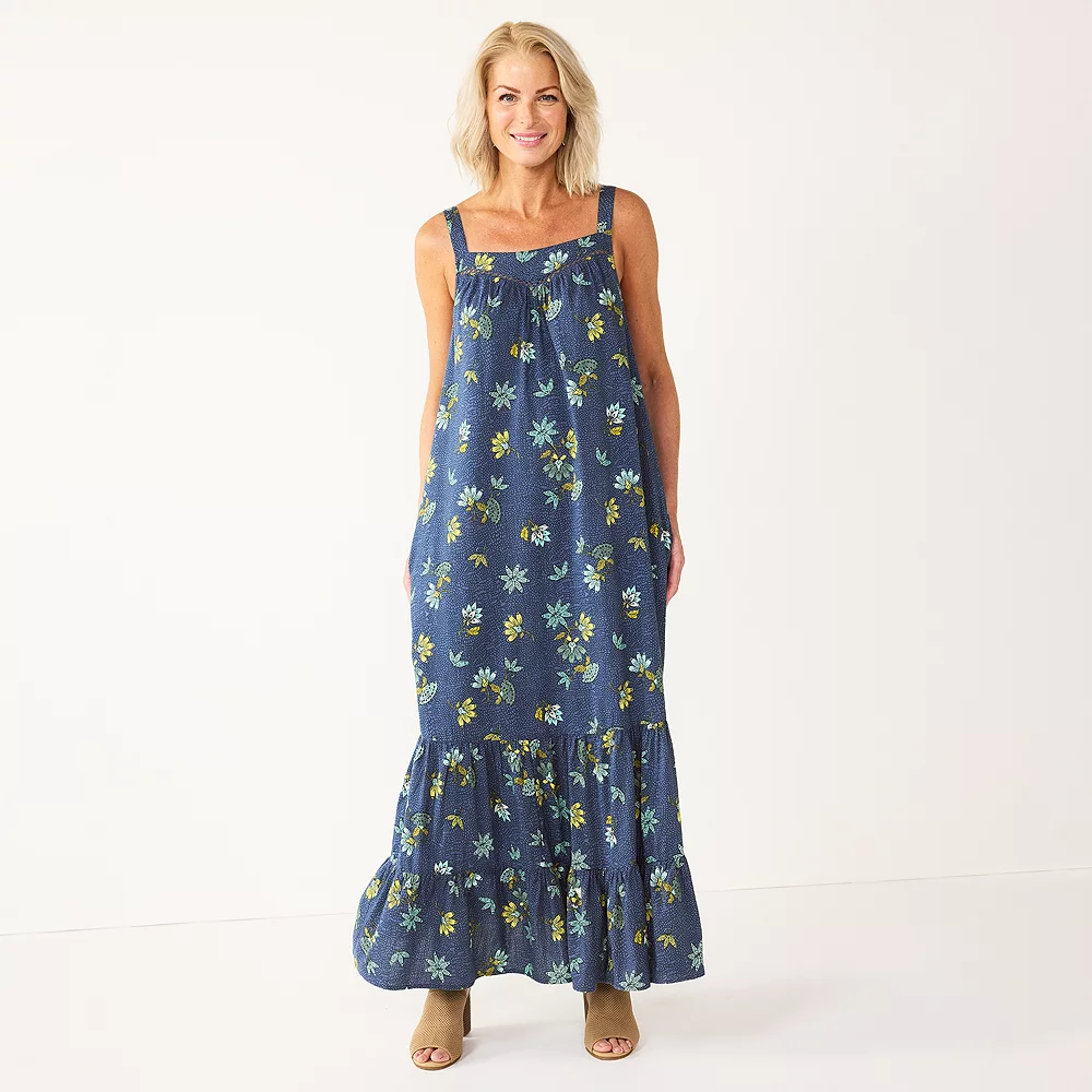 Women's Sonoma Goods For Life® Tiered Maxi Dress 2 Women's Sonoma Goods For Life® Tiered Maxi Dress - Image 2