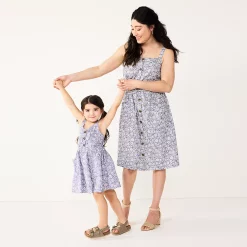 Women's Sonoma Goods For LifeĀ® Print Button-Front Tank Dress