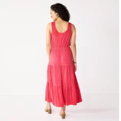 Women's Sonoma Goods For Life® Tiered Maxi Tank Dress -Sonoma Goods For Life Shop 5548145 ALT