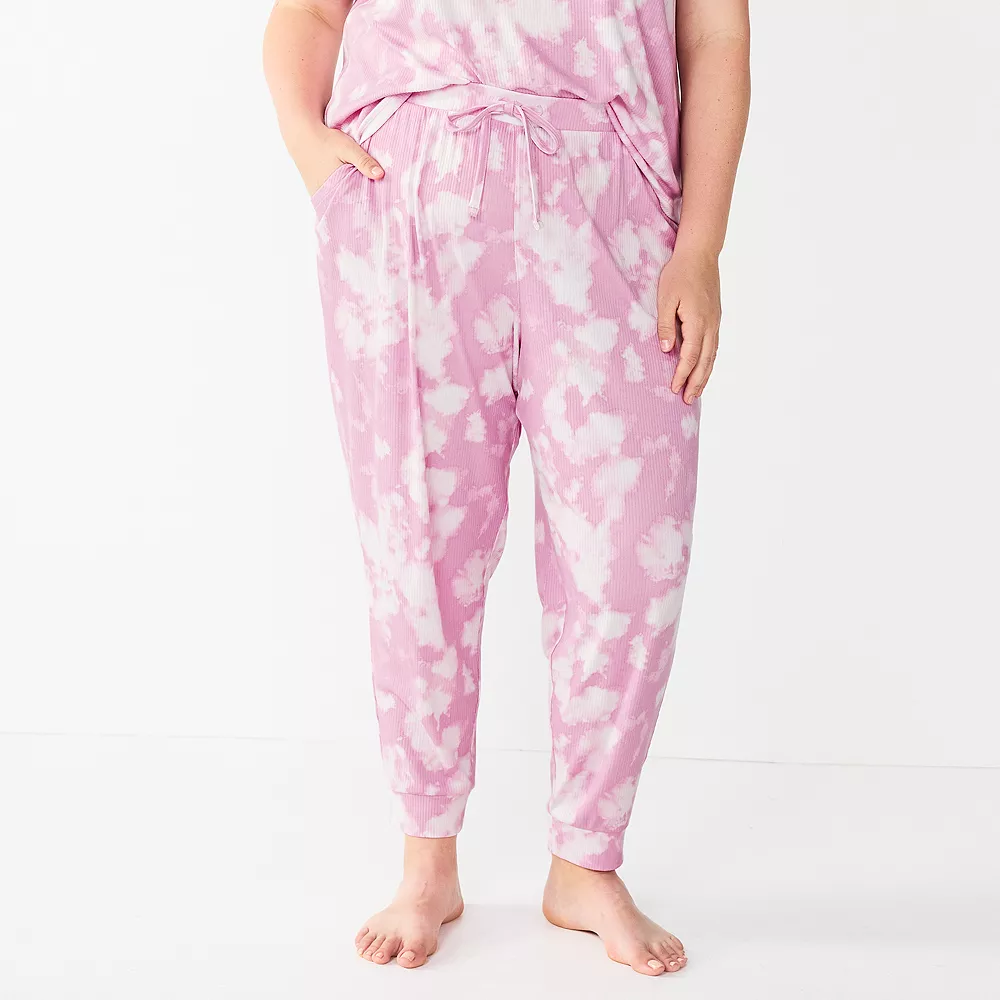 Plus Size Sonoma Goods For Life® Essential Banded Bottom Pajama Pants 1 Plus Size Sonoma Goods For Life® Essential Banded Bottom Pajama Pants