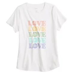 Women's Sonoma Goods For Life® Pride Graphic Tee -Sonoma Goods For Life Shop 5557701 ALT5