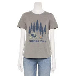 Women's Sonoma Goods For Life® Summer Graphic Tees -Sonoma Goods For Life Shop 5558324 Camping Time