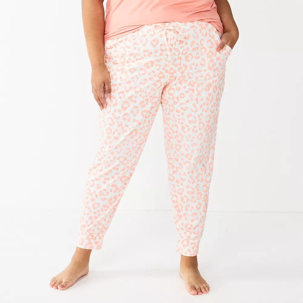Plus Size Sonoma Goods For Life® Essential Banded Bottom Pajama Pants 4 Plus Size Sonoma Goods For Life® Essential Banded Bottom Pajama Pants - Image 4
