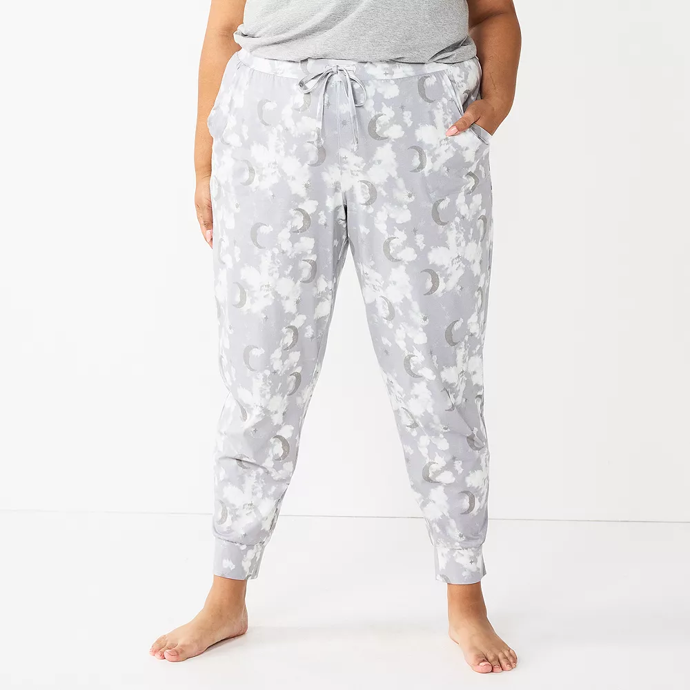 Plus Size Sonoma Goods For Life® Essential Banded Bottom Pajama Pants 2 Plus Size Sonoma Goods For Life® Essential Banded Bottom Pajama Pants - Image 2